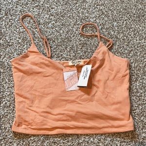 Pink tillys crop tank